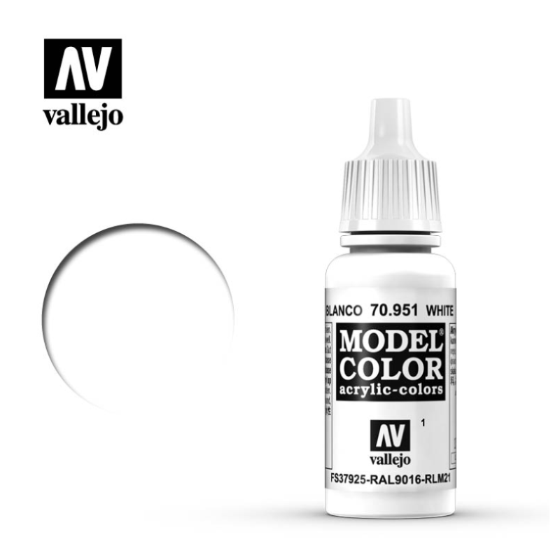 Vallejo 70951 White Vallejo 70951 White